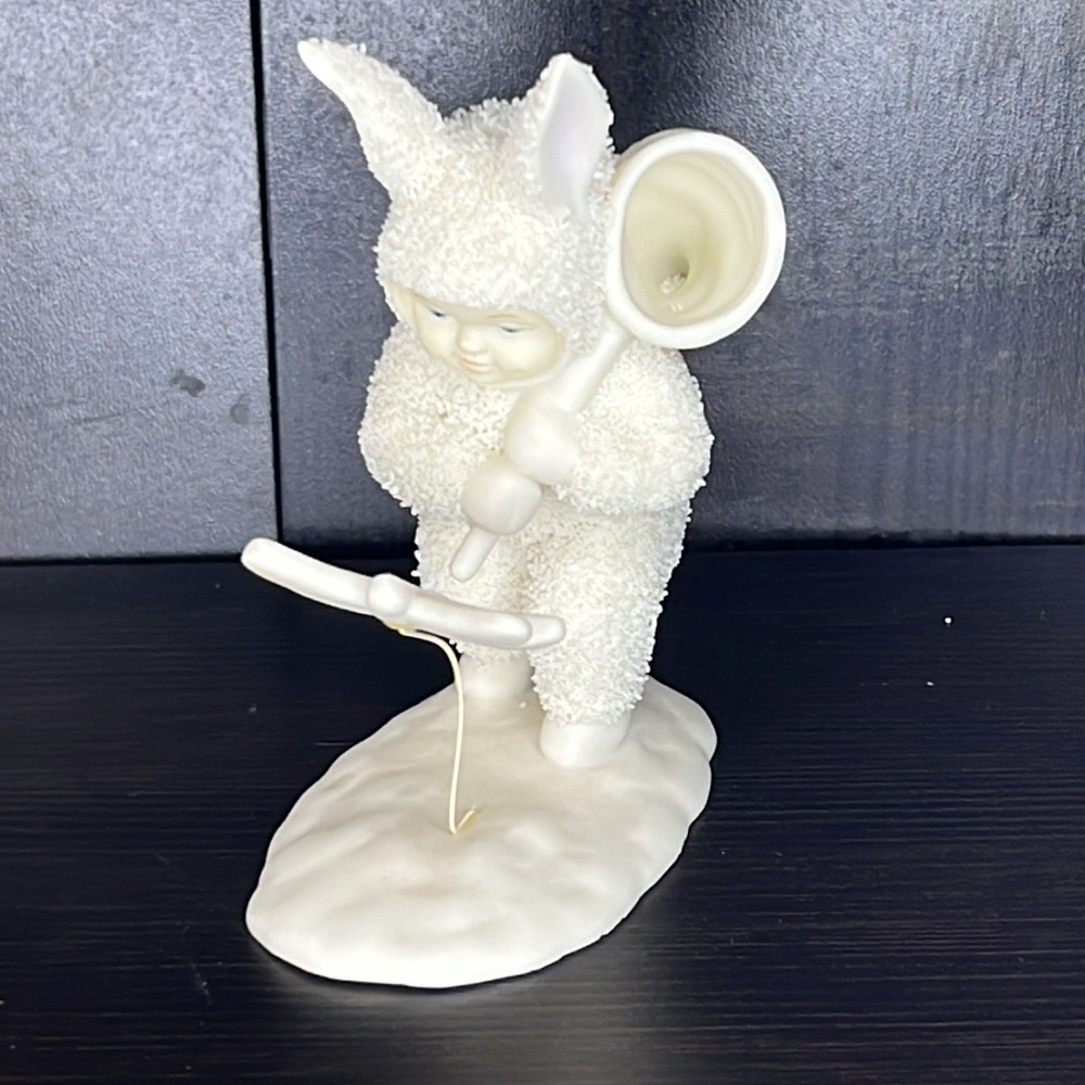 Department 56 Springtime Snowbabies "You better watch out or I'll catch you"